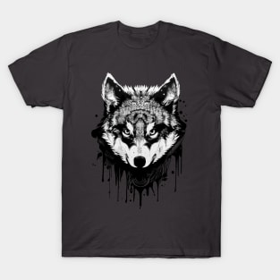 Stamped Dripping Wolf! T-Shirt